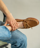 Minnetonka Leather Loafers (9.5)