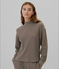 Gap Waffle Mockneck Top (M)