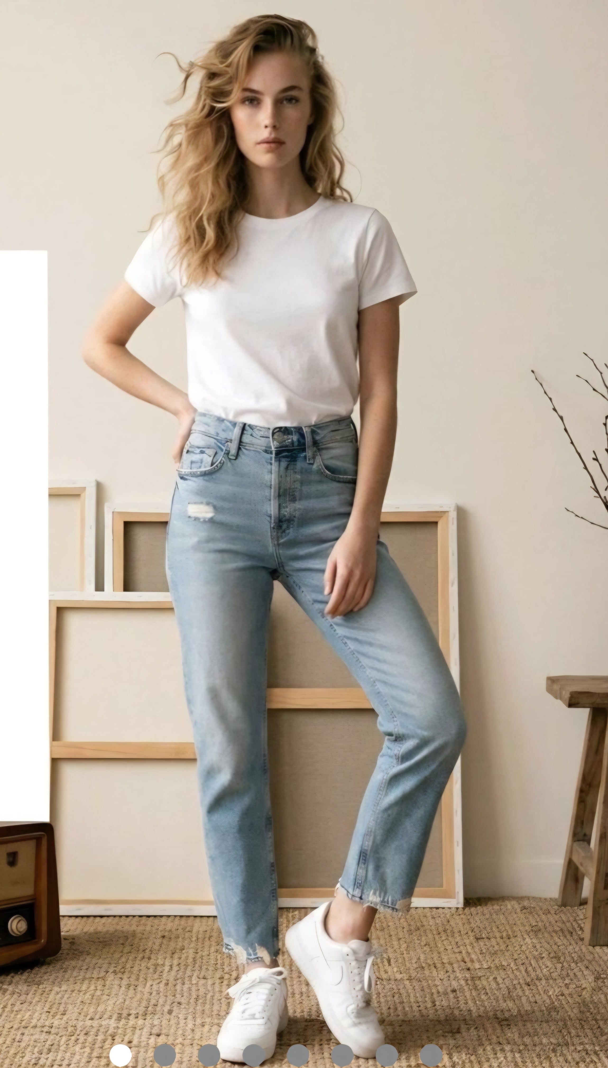 Mother Straight Leg Tomcat Jeans (31)