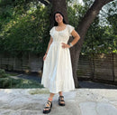Shiny By Nature Linen Midi Dress (S)