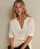 Varley Relaxed Knit Tee (M)