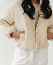 Load image into Gallery viewer, Luca + Grae Quilted Crop Jacket (S)
