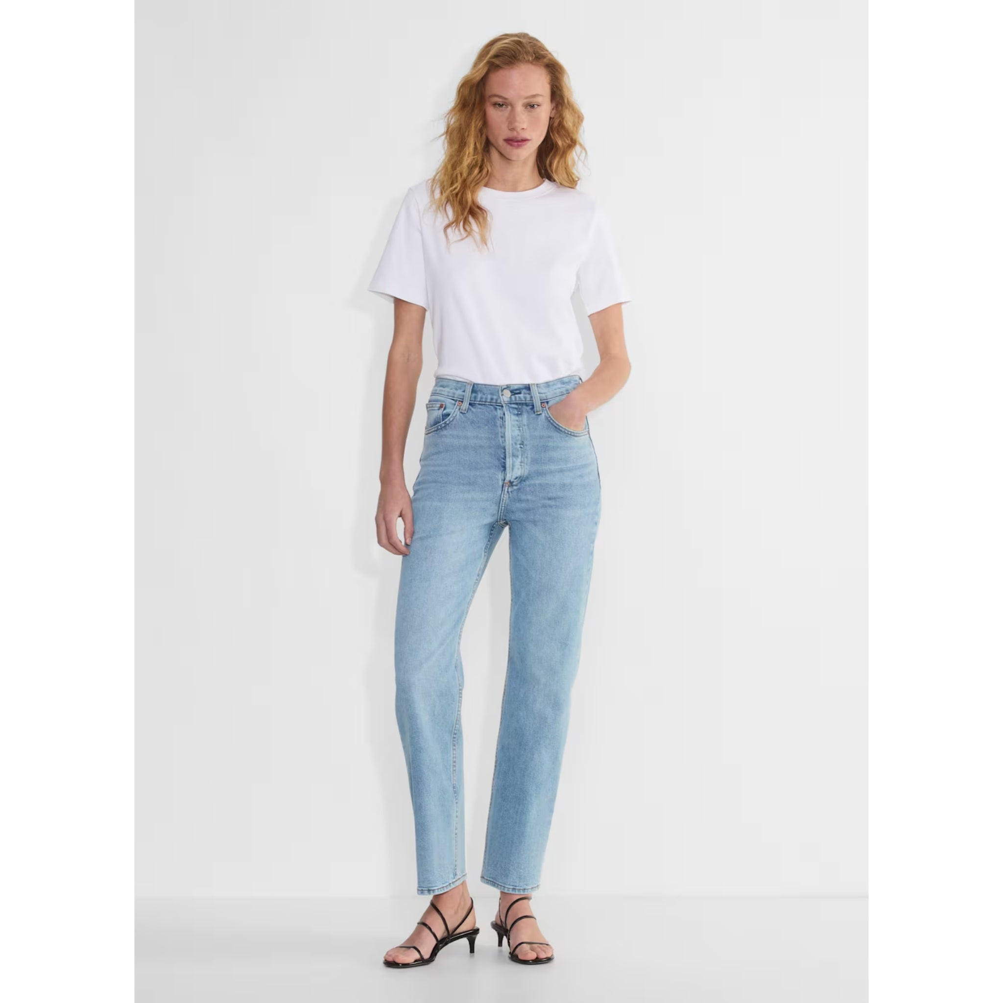 Denim Forum Straight Jeans (31)