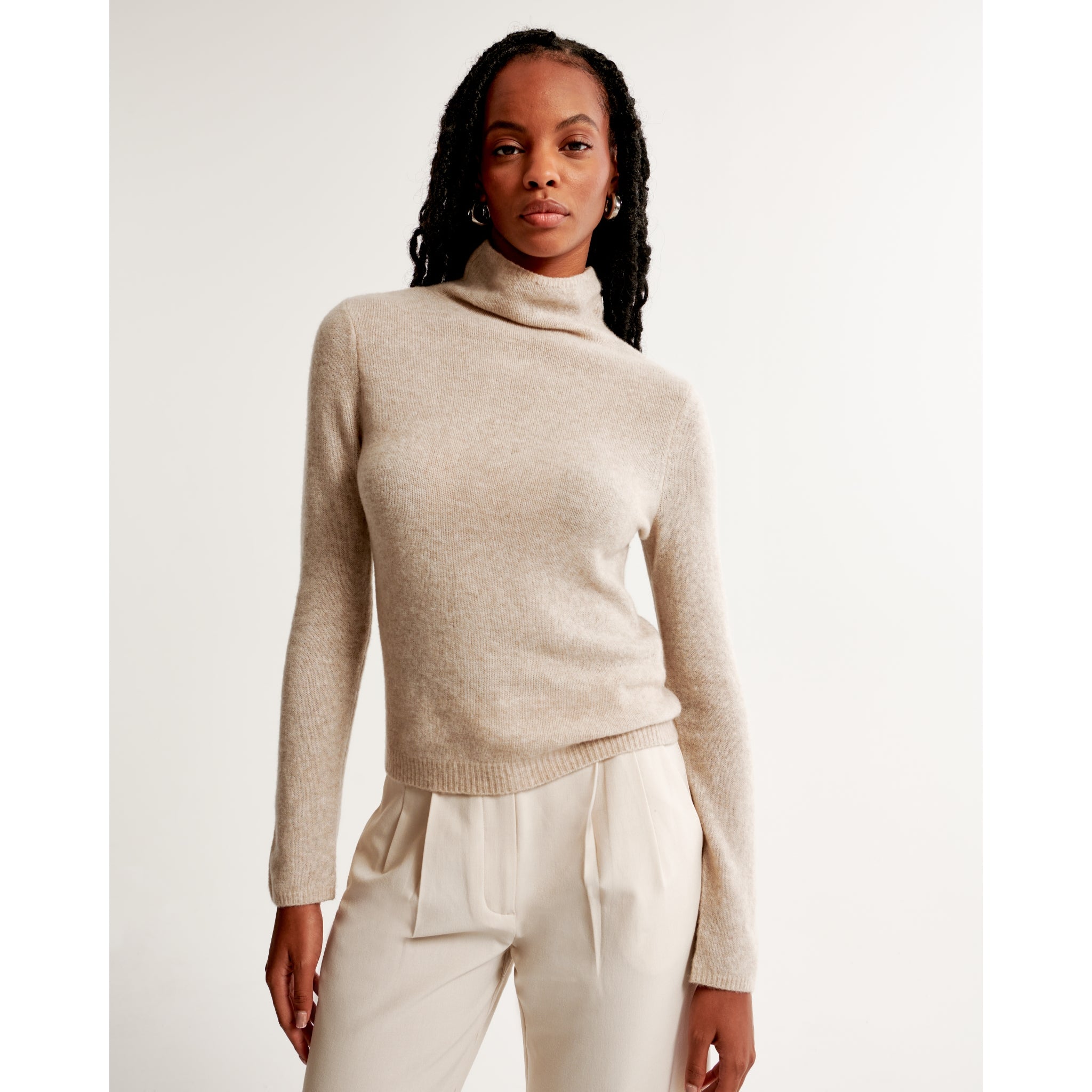 Abercrombie Wool Blend Turtleneck Sweater (M)