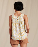 Toad & Co Organic Cotton Bug Print Tank (L)
