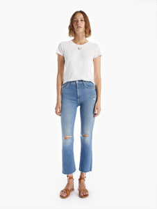 Mother Ankle Fray High Rise Jeans (26)