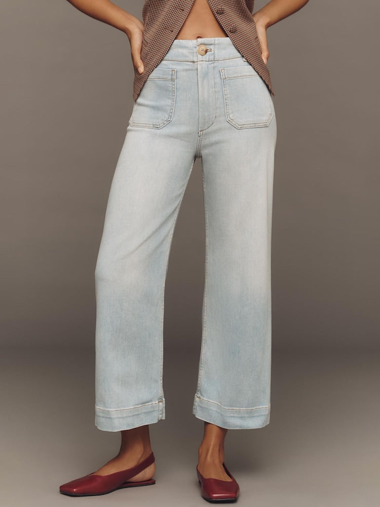 Maeve Colette Wide Leg Jeans (27P)