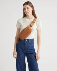 Quince Leather Crossbody Bag (OS)