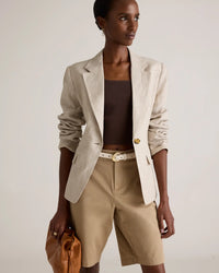 Quince European Linen Blazer (XL)