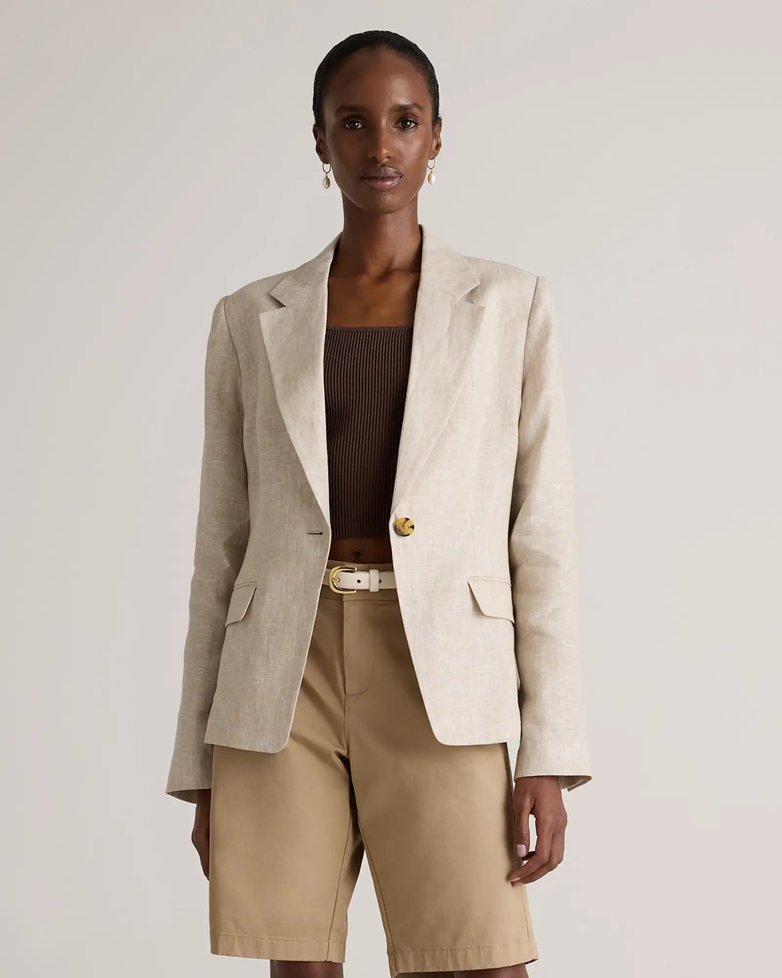 Quince European Linen Blazer (XL)