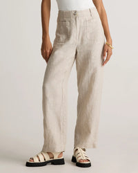 Quince Relaxed Wide Leg Linen Pants (2)