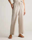 Quince Wide Leg Linen Pants (XS)