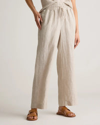 Quince Wide Leg Linen Pants (XS)