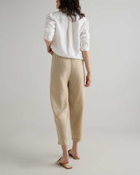 Quince Linen Straight Pants (XS)