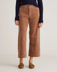 Quince Wide Leg Corduroy Pants (0)