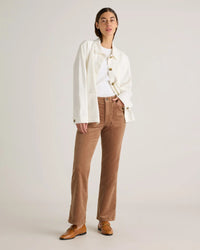 Quince Warm Brown Corduroy Pants (16)