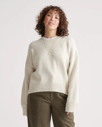 Quince Oat Cotton Sweater (XL)