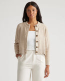 Quince Organic Cotton Cardigan (L)