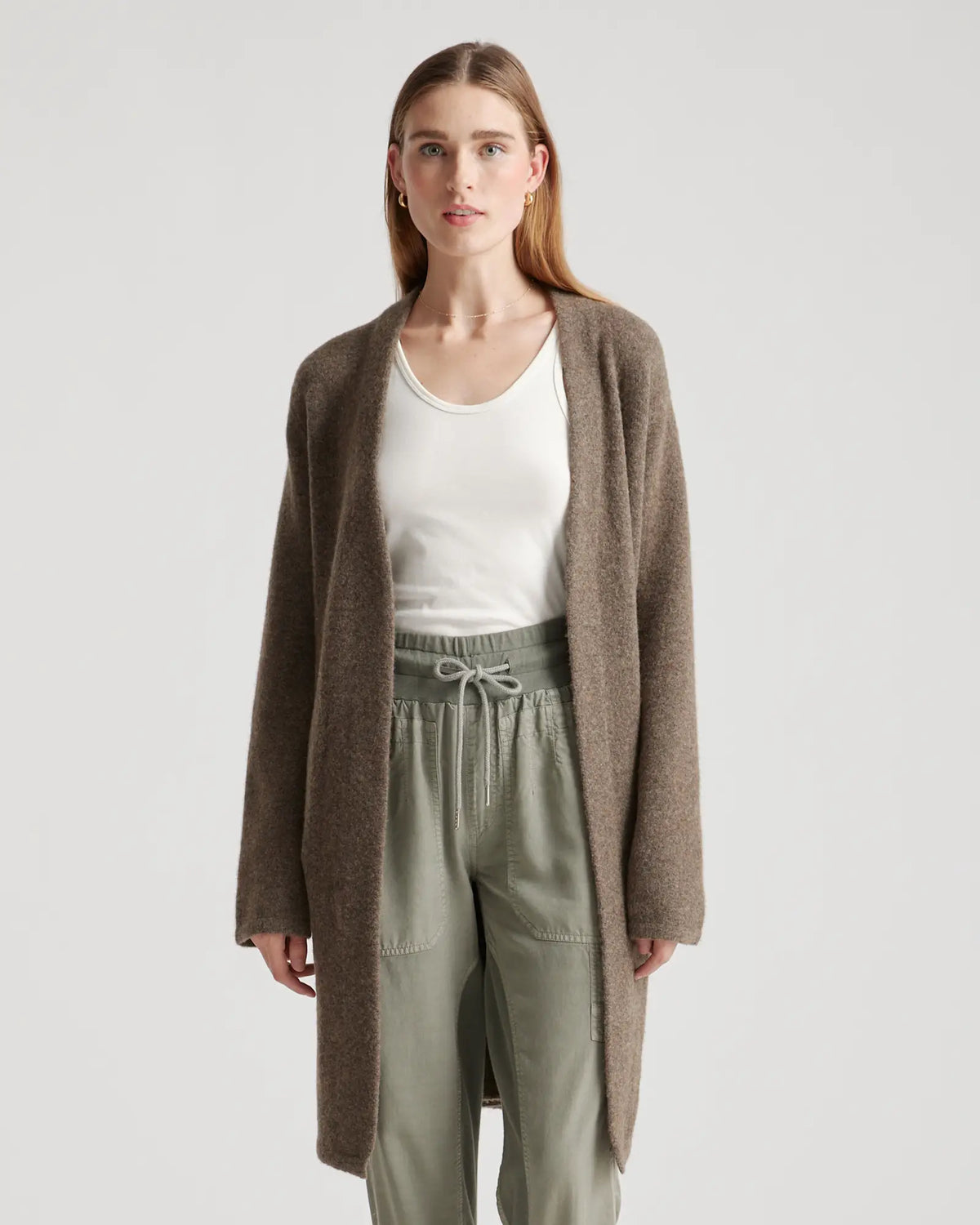 Quince Merino Wool Sweater Coat (S)