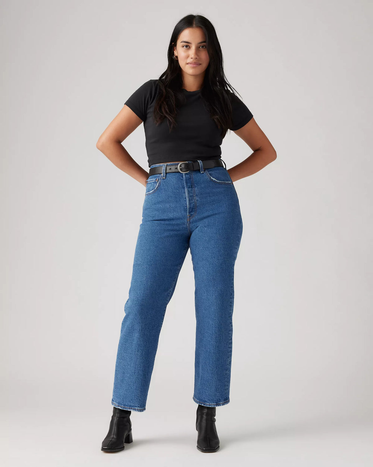 Levi's Ribcage Straight Jeans (33)