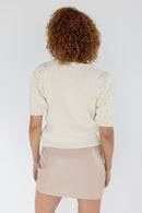Heartloom Chunky Short Sleeve Sweater (S)