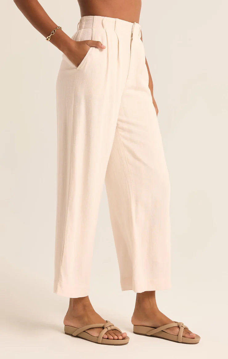 Z Supply Linen Wide Leg Pants (S)