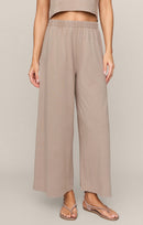 Z Supply Wide Leg Jersey Pants (L)