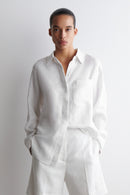 COS Oversized Linen Button Up (XL)