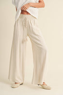 NEW Miou Muse Oat Wide Leg Pants (L)