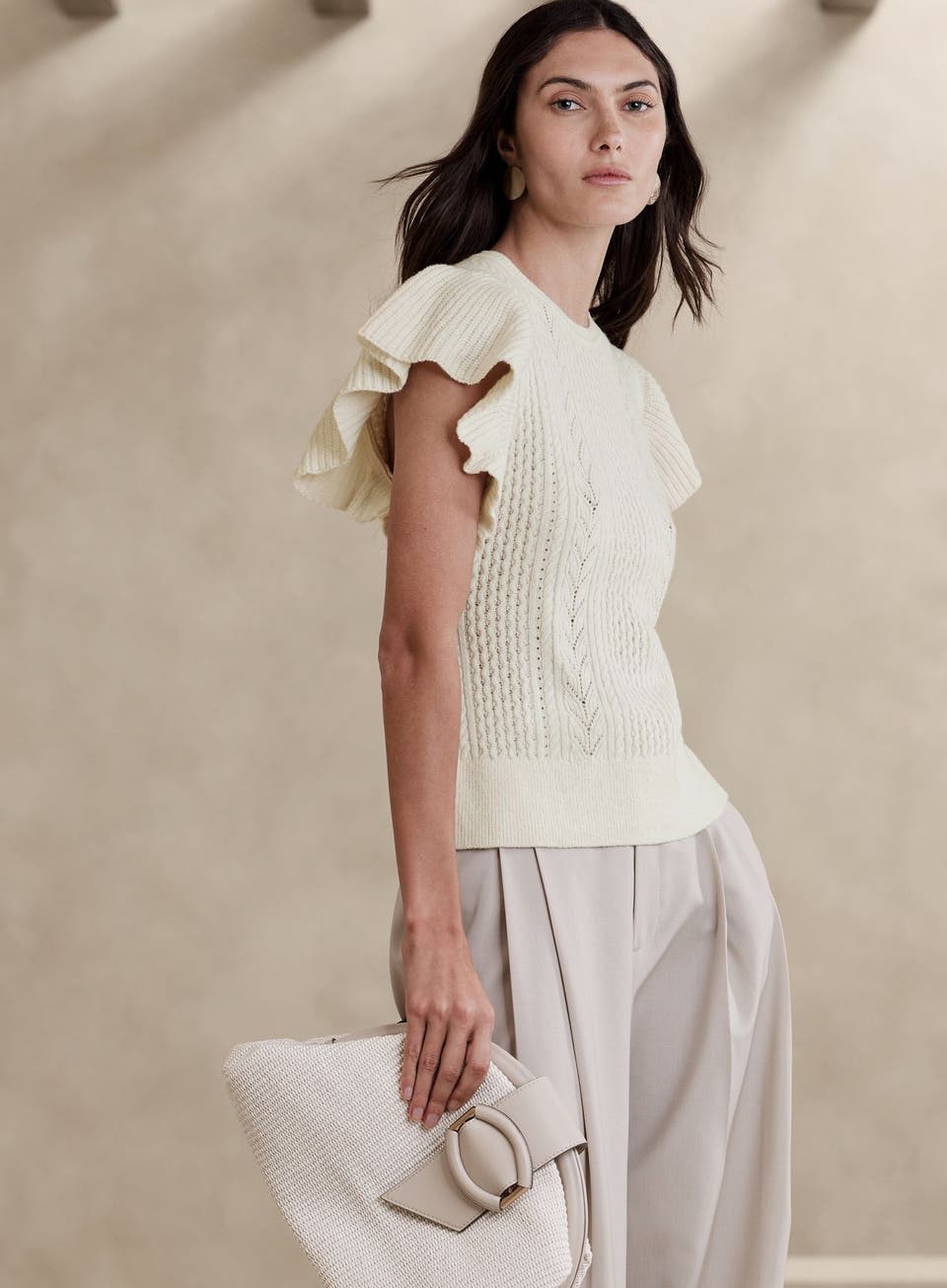 Banana Republic Wool Sweater Top (XXS-S)
