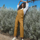 Everlane Mustard Relaxed Overalls (6)