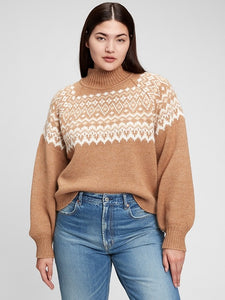 Gap Fairisle Turtleneck Sweater (XS)