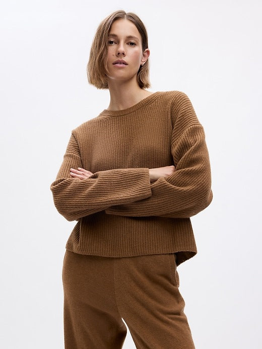 Gap Cocoa Brown Knit Sweater (L)