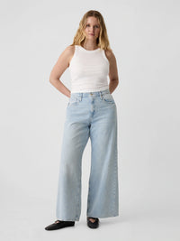 Gap Light Wash Wide Leg Jeans (4/27)