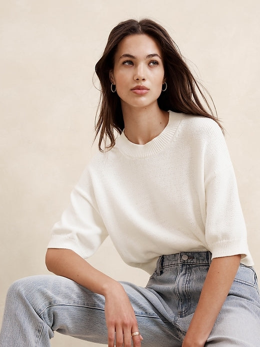 NEW Banana Republic Boxy Knit Top (M)