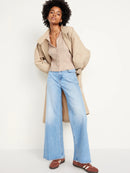Cable Knit Button Up Cardigan (XL)