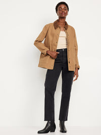 Brown Canvas Barn Jacket (L)