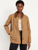 Brown Canvas Barn Jacket (L)