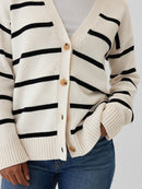 Gap Striped Cotton Cardigan (M)