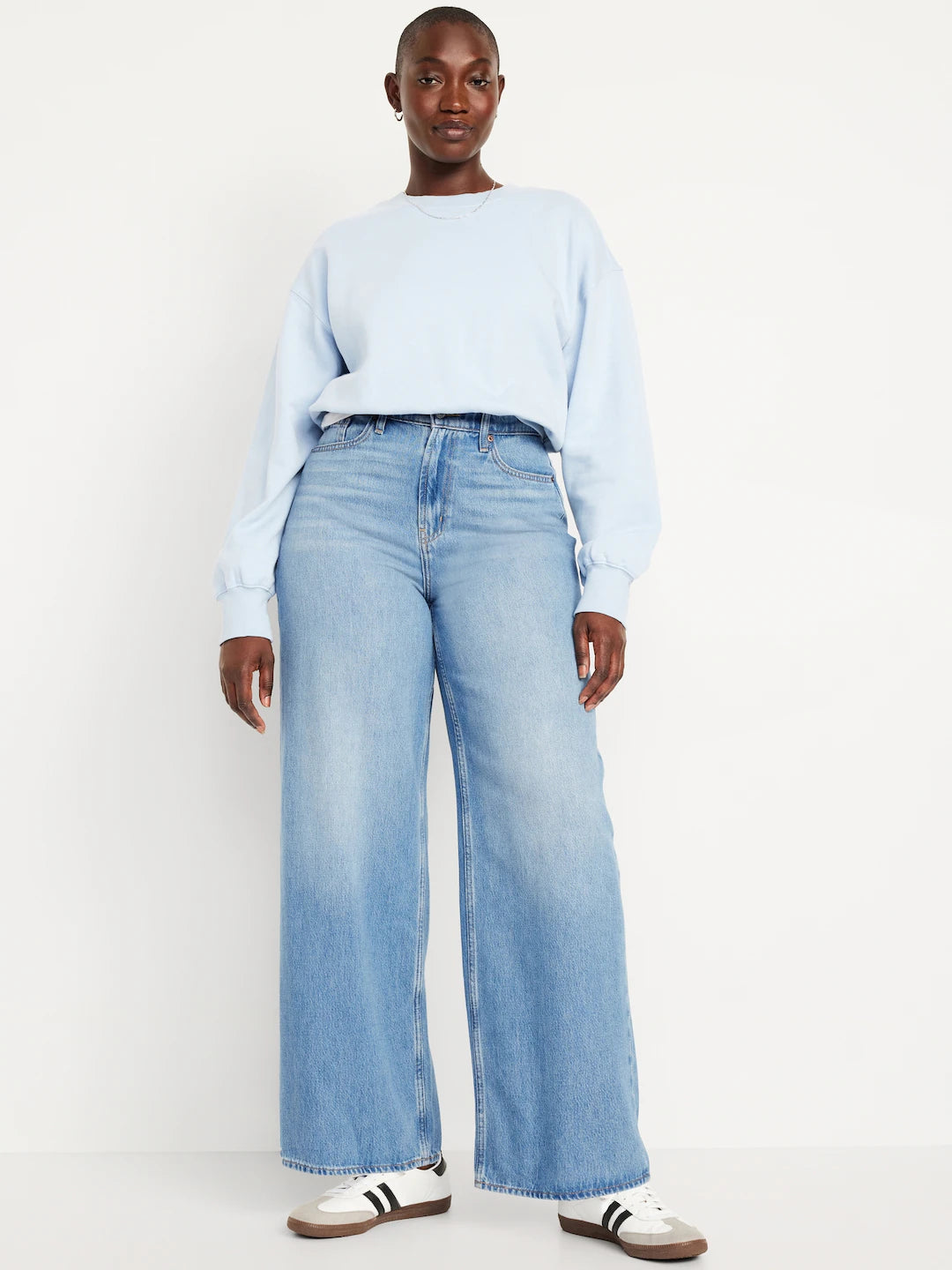 Baggy Wide Leg Jeans (14P)