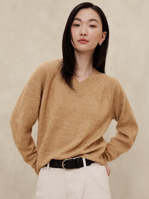 Banana Republic Cozy V Neck Sweater (XL)