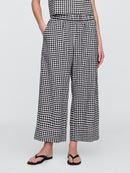 Gap Gingham Wide Leg Pants (L)