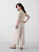 Banana Republic Linen Blend Wide Leg Pants (M)
