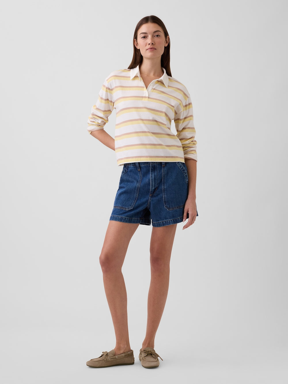 Gap Relaxed Denim Shorts (M)