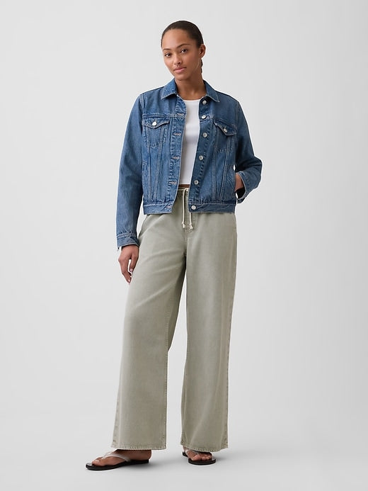 Gap Superlight Wide Leg Easy Jeans (L)
