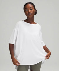 Lululemon White Oversized Tee (L/XL)