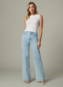 Joe's Light Wash Wide Leg Jeans (32)