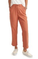 Marine Layer Terracotta Straight Pants (XL)