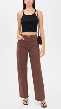 Daze Brown Relaxed Jeans (26)