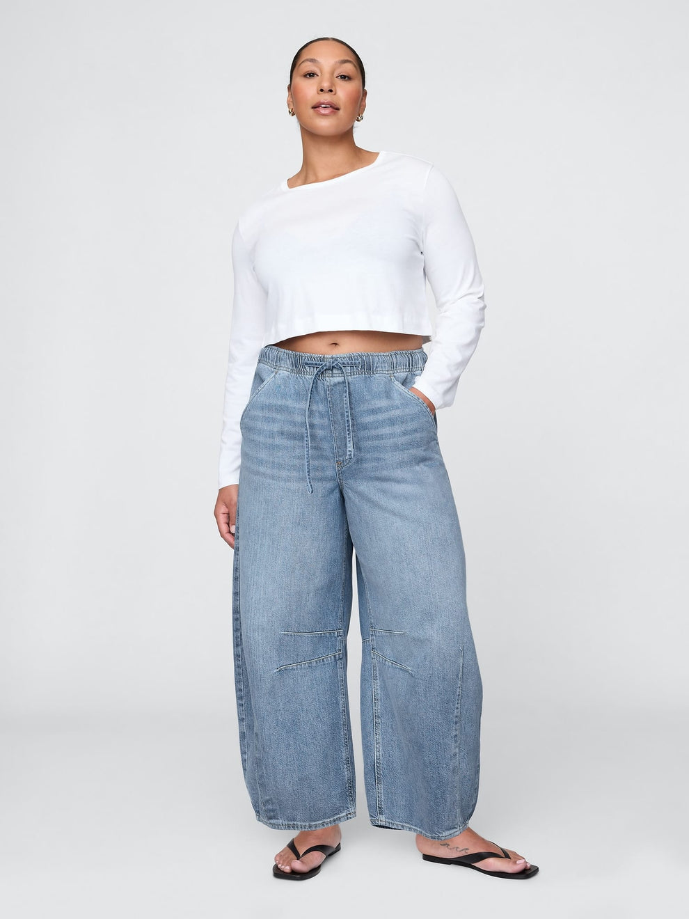 Gap Pull On Horseshoe Jeans (M)